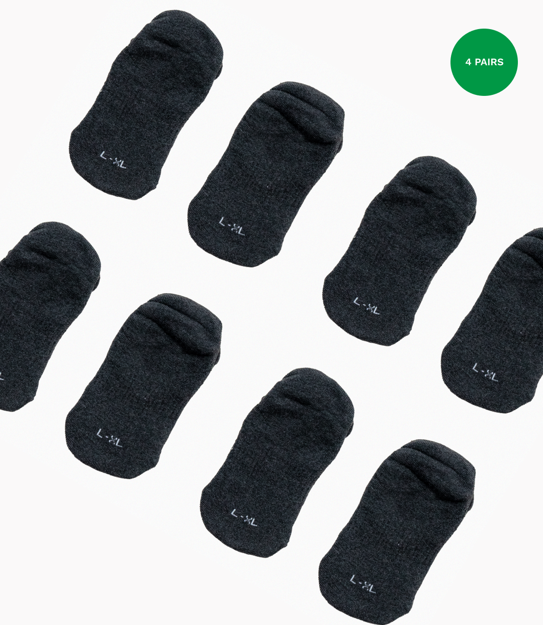 Low-Cut Bamboo Charcoal Socks