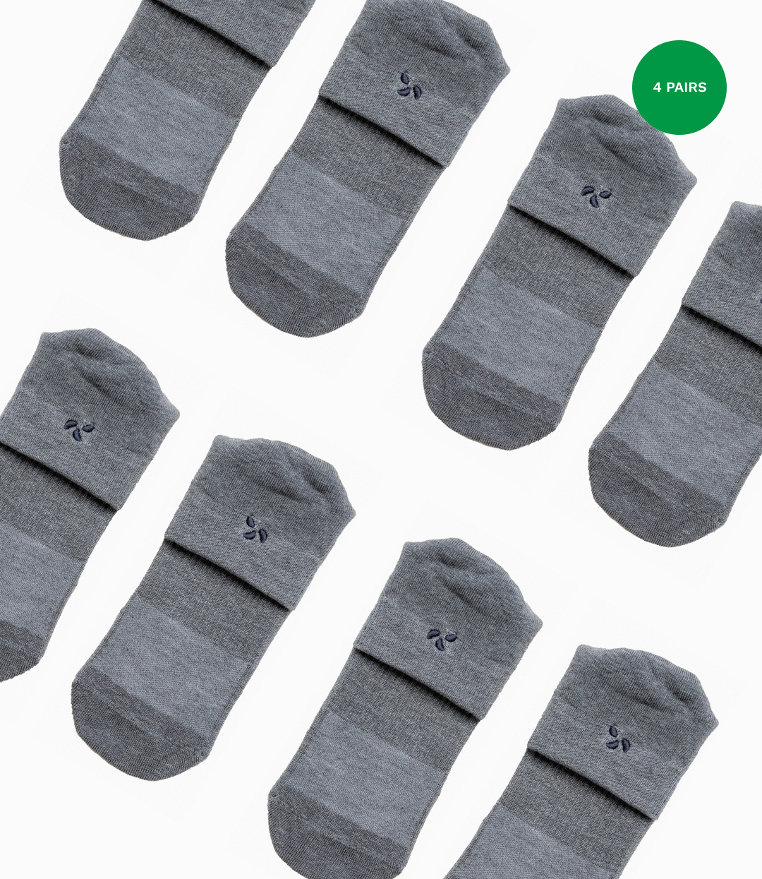 Bamboo Charcoal Socks Value Pack | 4-Pack