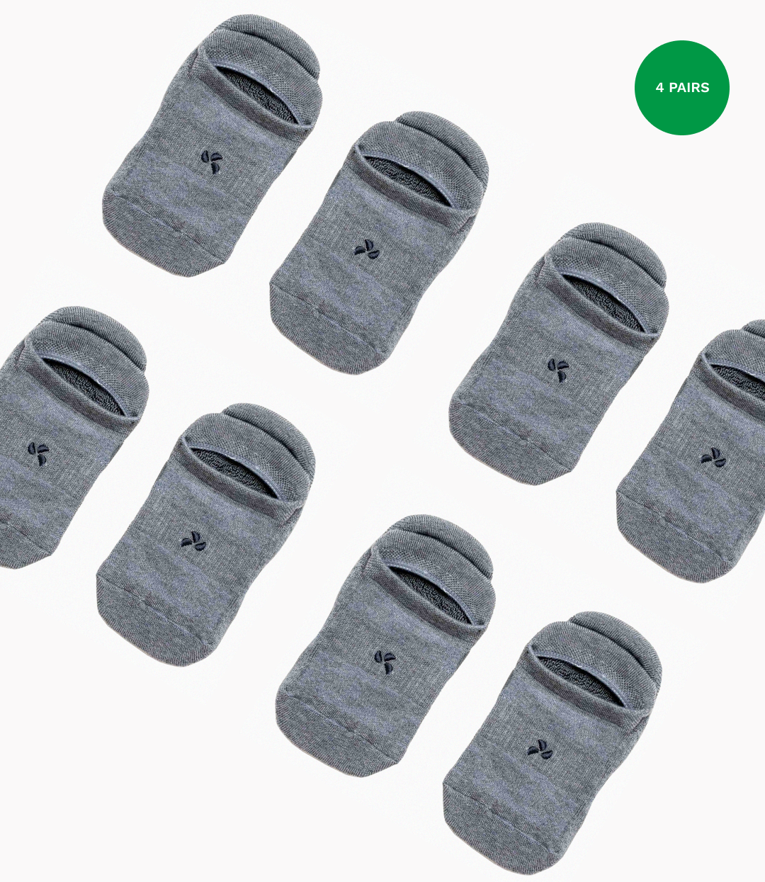 Bamboo Charcoal Socks Value Pack | 4-Pack
