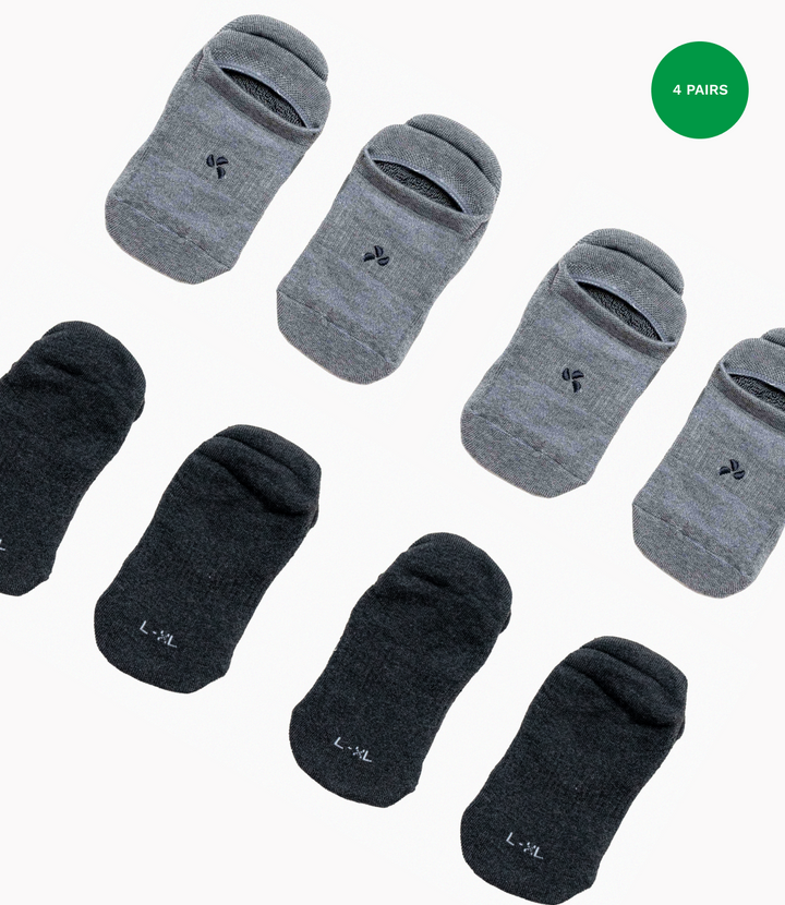 Low-Cut Bamboo Charcoal Socks